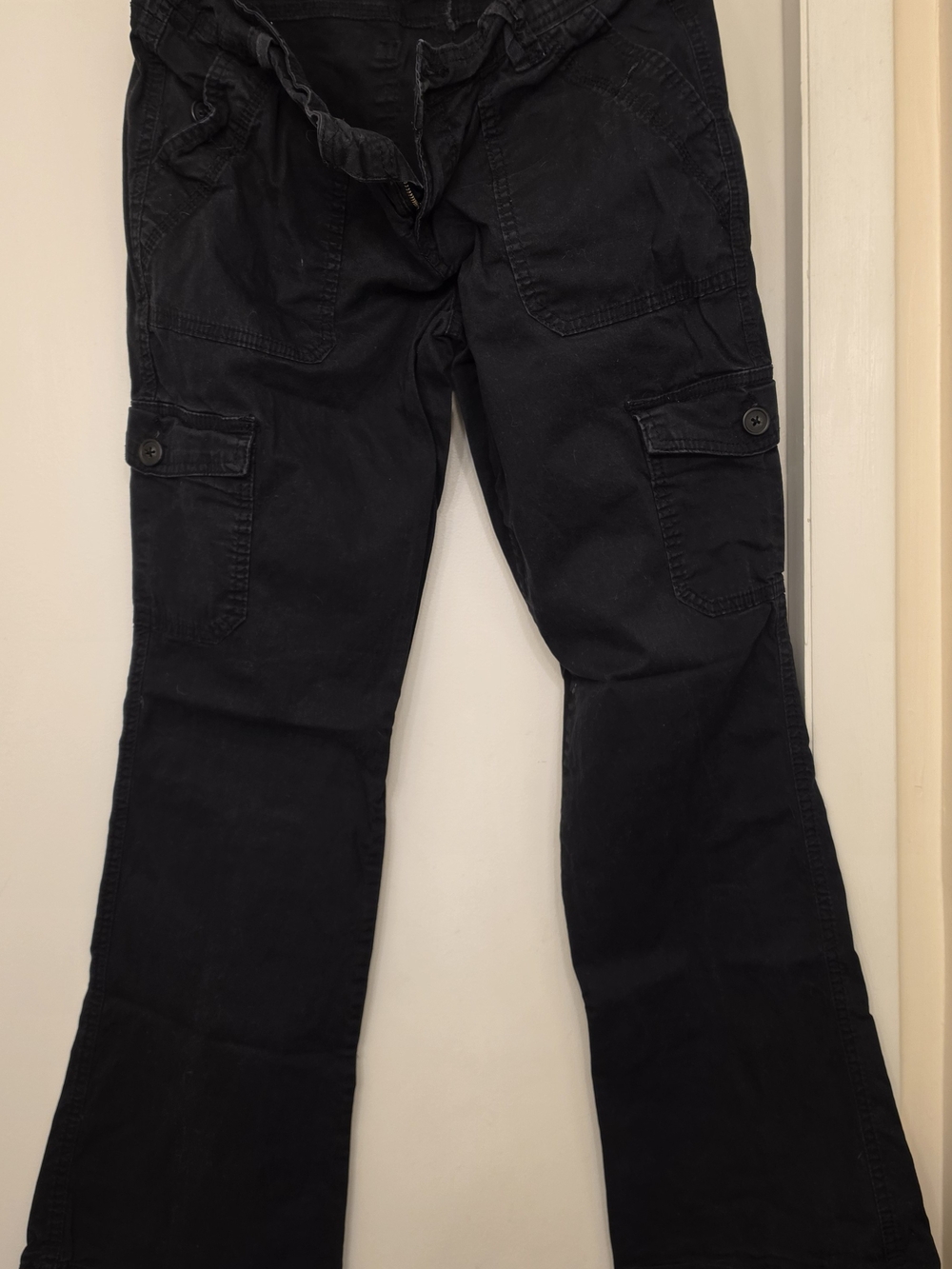 Wallflower Black Low Rise Fit Pants